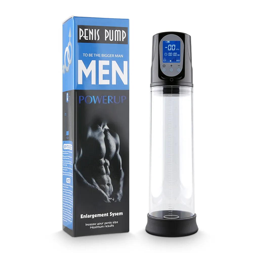 Electric Penis Pump Penis Enlargement Trainer Massager